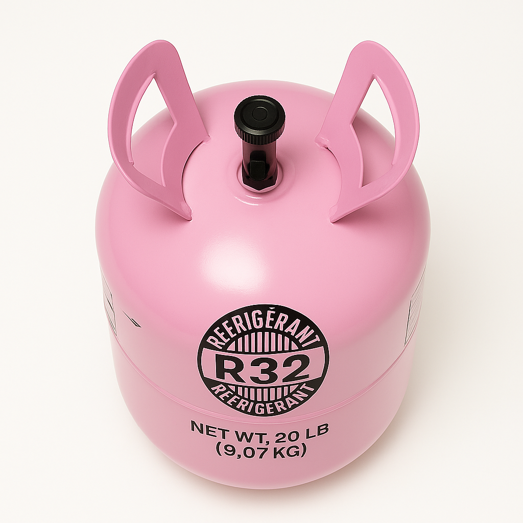 R-32 Réfrigérant - Bouteille de 20 lb (9,07 kg)